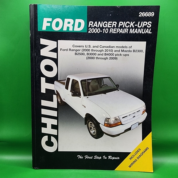 Chilton Other - Chilton Ford Ranger Pick-ups 2000-2010 Trucks Repair Manual Book